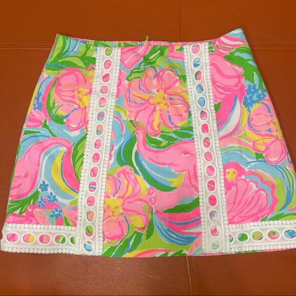 Lilly Pulitzer Pansy Skort So A Peeling Size 00 - Picture 2 of 11